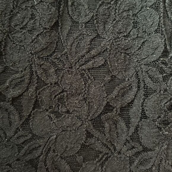 Coincidence & Chance black lace size 6 mini dress 90% cotton - Picture 4 of 4